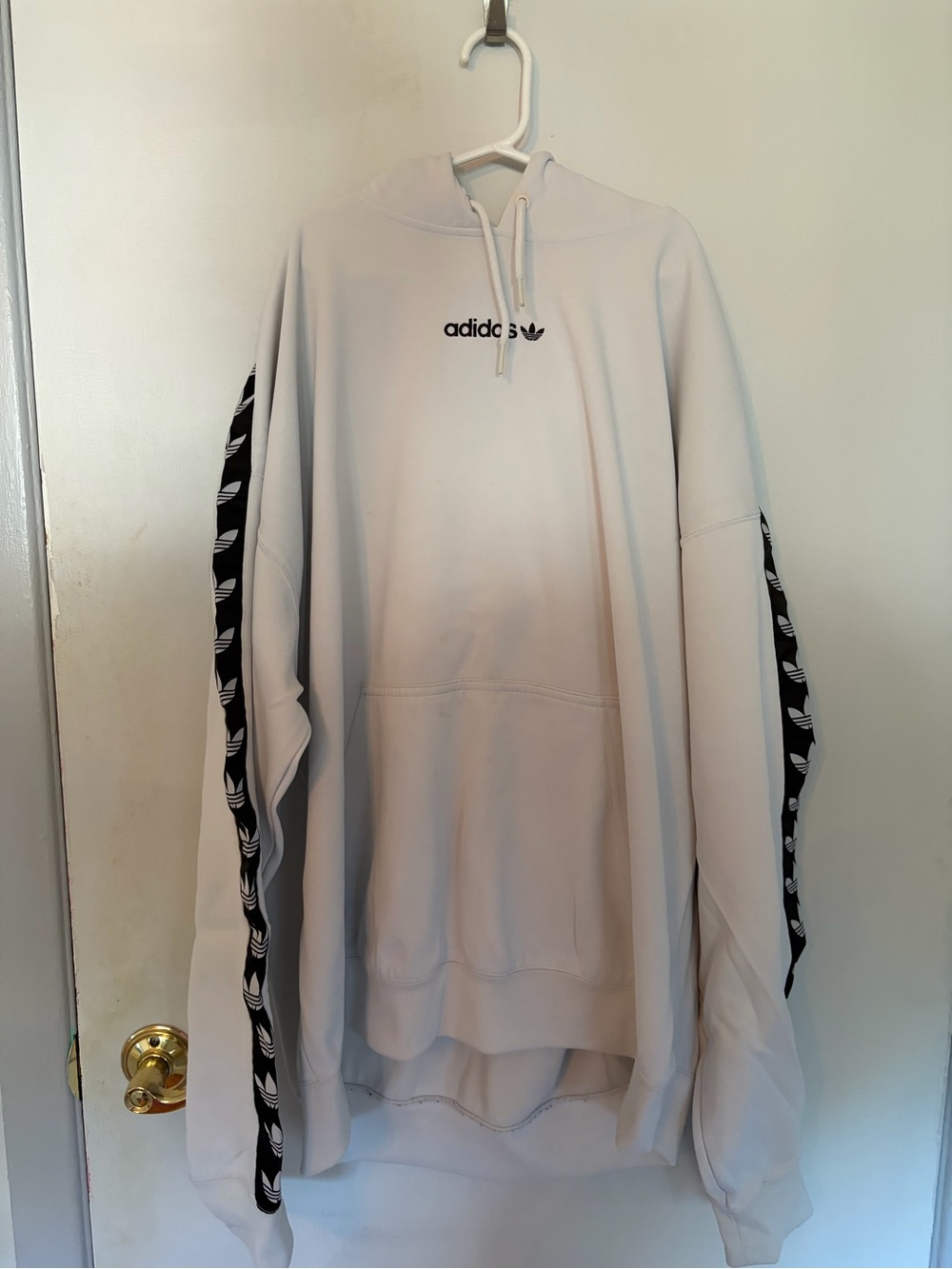 Men’s Adidas Trefoil Tape Hoodie Size Extra Large